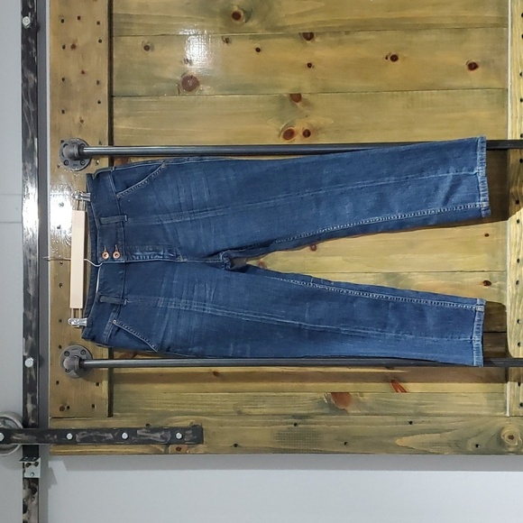 DENIM PILCRO ANTHROPOLOGIE JEANS CROPPED ANKLE SIZE 29 - Picture 1 of 11